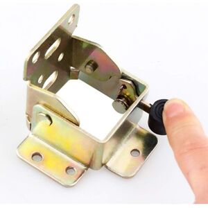 BEIJIYI Pack 90 Degree Folding Brackets, Self-Locking Hinges, Cold Rolled Steel Folding Table Legs, Bed Legs, Hidden Support Hinges (Positive Brake) BEIJIYI Pack 90 Degree Folding Brackets, Self-Locking Hinges, Cold Rolled Steel Folding Table Legs, Bed Legs, Hidden Support Hinges (Positive Brake)