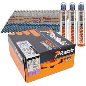 Paslode - 2.8 x 51mm IM360 Ring Nails Galv-Plus® Finish Box of 3300 + 3 Fuel Cells PAS141075 Paslode - 2.8 x 51mm IM360 Ring Nails Galv-Plus® Finish Box of 3300 + 3 Fuel Cells PAS141075