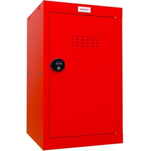 PHOENIX SAFE Phoenix CL0644RRC Size 3 Cube Locker in Red with Combination Lock PHOENIX SAFE Phoenix CL0644RRC Size 3 Cube Locker in Red with Combination Lock