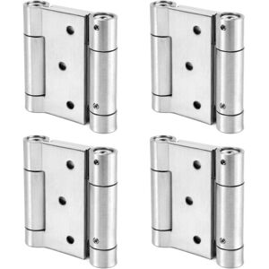Gotrays - Revolving Door Hinge, 304 Stainless Steel Hinge for Revolving Door and Revolving Door for Cafe, Salon Door, Up to 15kg Screw-in Hinge, Gotrays - Revolving Door Hinge, 304 Stainless Steel Hinge for Revolving Door and Revolving Door for Cafe, Salon Door, Up to 15kg Screw-in Hinge,