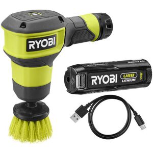 Ryobi - usb Lithium Scrubber Kit (1 x 2.0Ah) 4V RSCR4-120G Ryobi - usb Lithium Scrubber Kit (1 x 2.0Ah) 4V RSCR4-120G