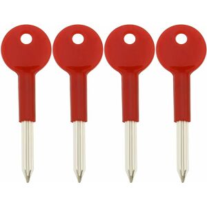 Mumu - Security Bracket Bolt Keys for Door Window Locks Replacement Star Key 8cm Length Zinc Alloy Door Window Hardware Mumu - Security Bracket Bolt Keys for Door Window Locks Replacement Star Key 8cm Length Zinc Alloy Door Window Hardware