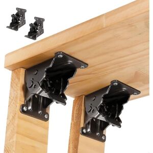 SNQ Set of 2 extendable, folding, and lockable table legs, folding shelf support, self-locking hinges and gussets for table legs, for folding legs, SNQ Set of 2 extendable, folding, and lockable table legs, folding shelf support, self-locking hinges and gussets for table legs, for folding legs,