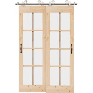 vidaXL Stainless Steel Sliding Door Hardware Kit - Sliding Door Hardware Kit vidaXL Stainless Steel Sliding Door Hardware Kit - Sliding Door Hardware Kit