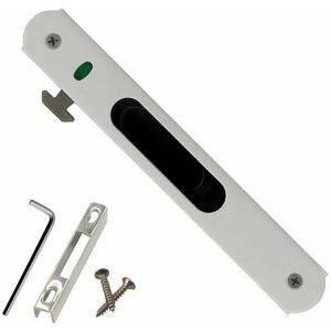 Gotrays - Sliding Door Lock - Household Stainless Steel Sliding Door Window Single Lock Hardware Fittings Gotrays - Sliding Door Lock - Household Stainless Steel Sliding Door Window Single Lock Hardware Fittings