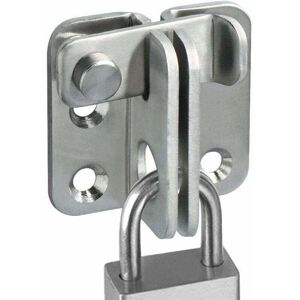 SNQ Sliding door lock, padlock, latch, deadbolt, anti-theft device, hook, brushed stainless steel finish SNQ Sliding door lock, padlock, latch, deadbolt, anti-theft device, hook, brushed stainless steel finish