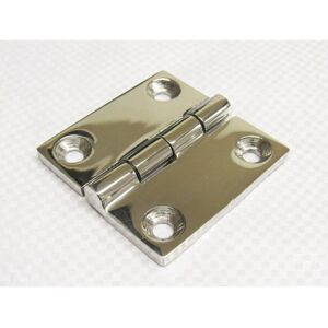 Securefix Direct - Stainless Steel Butt Hinge 50MM x 50MM (Door Marine Boat Folding Four Holes) Securefix Direct - Stainless Steel Butt Hinge 50MM x 50MM (Door Marine Boat Folding Four Holes)