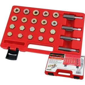 Neilsen 24pc Oil Sump Plug Pan Thread Repair Kit Re Taps M14 - M20 Set Neilsen 24pc Oil Sump Plug Pan Thread Repair Kit Re Taps M14 - M20 Set