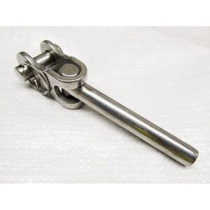 Securefix Direct - Swage Fork Swivel Terminal Stainless Steel 5MM (Marine Rigging Toggle Jaw) Securefix Direct - Swage Fork Swivel Terminal Stainless Steel 5MM (Marine Rigging Toggle Jaw)