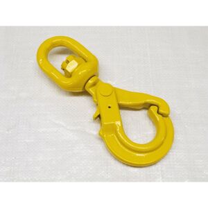 Securefix Direct - Swivel Self Locking Hook Grade 80 16MM (G80 8T Autolock Chain Lifting Component) Securefix Direct - Swivel Self Locking Hook Grade 80 16MM (G80 8T Autolock Chain Lifting Component)