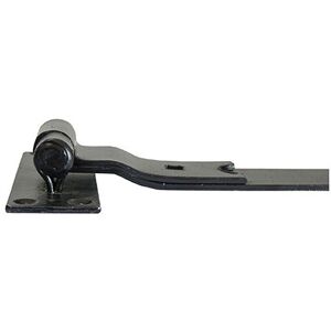 Taurus Timco Cranked Band & Hook On Plates Hinges Black - 600mm Taurus Timco Cranked Band & Hook On Plates Hinges Black - 600mm