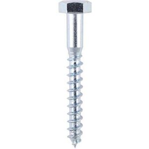Coach Screw bzp 10 x 60mm Box Qty 100 - Timco Coach Screw bzp 10 x 60mm Box Qty 100 - Timco