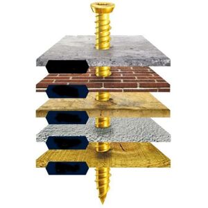 TIMco Multi-Fix Screws - 7.5mm - Screw TIMco Multi-Fix Screws - 7.5mm - Screw
