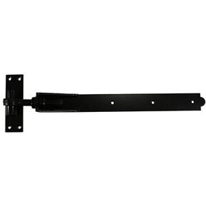 TIMCO Adjustable Band & Hook on Plates Hinges Black - 450mm TIMCO Adjustable Band & Hook on Plates Hinges Black - 450mm