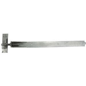 Timco - Adjustable Band & Hook on Plates Hinges Hot Dipped Galvanised - 1200mm Timco - Adjustable Band & Hook on Plates Hinges Hot Dipped Galvanised - 1200mm