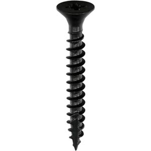 Timco - Classic Multi-Purpose Countersunk Black Woodscrews - 5.0 x 40 Timco - Classic Multi-Purpose Countersunk Black Woodscrews - 5.0 x 40