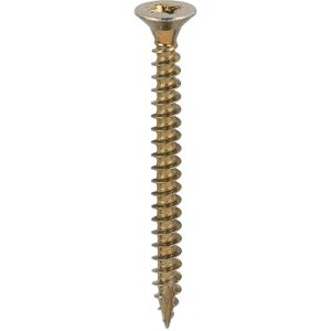 Timco - Classic Multi-Purpose Countersunk Gold Woodscrews - 5.0 x 60 Timco - Classic Multi-Purpose Countersunk Gold Woodscrews - 5.0 x 60