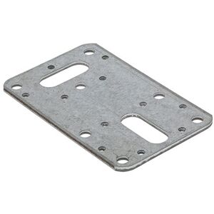 Flat Connector Plates Galvanised - 62 x 100 - Timco Flat Connector Plates Galvanised - 62 x 100 - Timco