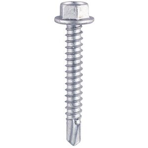 Self-Drilling Light Section Silver Screws - 10 x 1/2 - Timco Self-Drilling Light Section Silver Screws - 10 x 1/2 - Timco