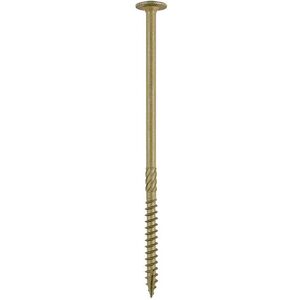 Timco - Wafer Head Exterior Green Timber Screws - 8.0 x 275 Timco - Wafer Head Exterior Green Timber Screws - 8.0 x 275