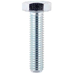 Set Screws DIN933 Grade 8.8 Silver - M20 x 40 - Timco Set Screws DIN933 Grade 8.8 Silver - M20 x 40 - Timco