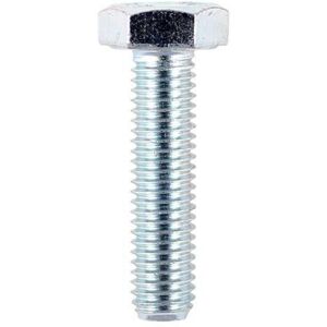 Timco - M8 x 35mm Hexagon Head Tensile Zinc Set Screw Grade 8.8 - 200 Timco - M8 x 35mm Hexagon Head Tensile Zinc Set Screw Grade 8.8 - 200