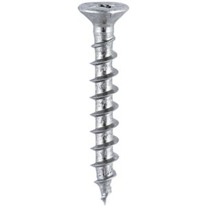 Window Fabrication Screws Countersunk with Ribs ph Single Thread Gimlet Point Zinc - 4.3 x 40 - Timco Window Fabrication Screws Countersunk with Ribs ph Single Thread Gimlet Point Zinc - 4.3 x 40 - Timco