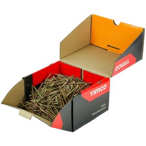 Timco Solo Countersunk Gold Woodscrews - 5.0 x 80mm - Wood Screws Timco Solo Countersunk Gold Woodscrews - 5.0 x 80mm - Wood Screws