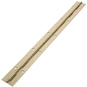 Piano Hinges Steel Electro Brass - 1800 x 25 - Timco Piano Hinges Steel Electro Brass - 1800 x 25 - Timco