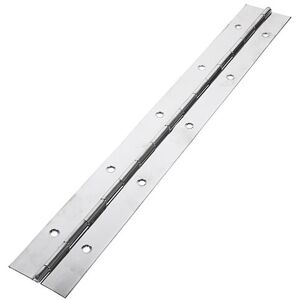 Piano Hinges Steel Nickel - 1800 x 38 - Timco Piano Hinges Steel Nickel - 1800 x 38 - Timco