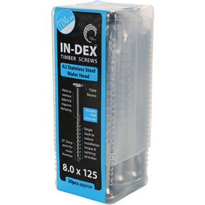 TIMCO Model 8.0 x 150 Stainless Steel Timber Screws - Timber Screws TIMCO Model 8.0 x 150 Stainless Steel Timber Screws - Timber Screws