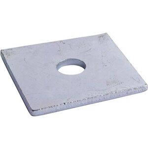 Square Plate Washers Silver - M10 x 50 x 50 x 3 - Timco Square Plate Washers Silver - M10 x 50 x 50 x 3 - Timco