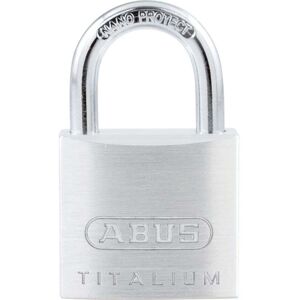 Abus - 64TI/30 Titalium Aluminium Alloy Key Padlock - 30mm Abus - 64TI/30 Titalium Aluminium Alloy Key Padlock - 30mm