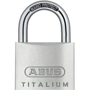 Abus - 56365 64TI/45mm titalium Padlock Carded ABU64TI45C Abus - 56365 64TI/45mm titalium Padlock Carded ABU64TI45C