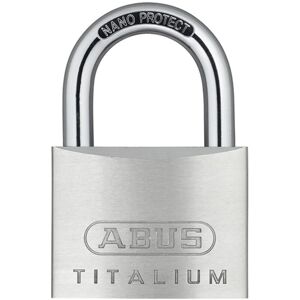 Abus - 64TI/60 Titalium Aluminium Alloy Key Padlock - 60mm Abus - 64TI/60 Titalium Aluminium Alloy Key Padlock - 60mm