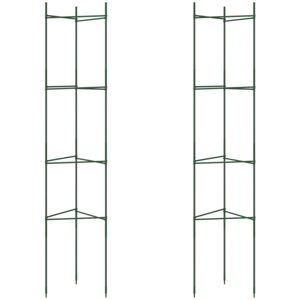 Tomato Cage 2 pcs 154 cm Steel and PP vidaXL Tomato Cage 2 pcs 154 cm Steel and PP vidaXL