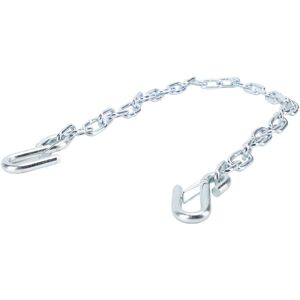 GROOFOO Trailer Safety Chain High Strength 1m Length with S Hooks 3500lbs Capacity Stretch Proof for Trailer RV GROOFOO Trailer Safety Chain High Strength 1m Length with S Hooks 3500lbs Capacity Stretch Proof for Trailer RV