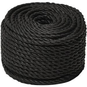 Vidaxl - Work Rope Black 12 mm 500 m Polypropylene Vidaxl - Work Rope Black 12 mm 500 m Polypropylene