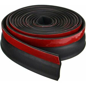 Dewdat - Universal Garage Door Bottom Threshold Rubber Seal Strip, Weather Stripping, Garage Door Flood Barrier, Insulation Length 2.5m, Thickness Dewdat - Universal Garage Door Bottom Threshold Rubber Seal Strip, Weather Stripping, Garage Door Flood Barrier, Insulation Length 2.5m, Thickness