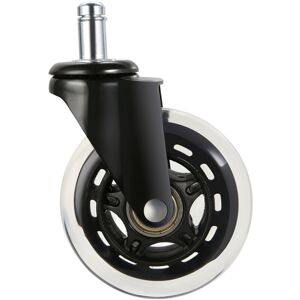 Mophorn - Office Chair Wheels Set of 5, 3 Inch Heavy Duty Caster Wheels for Hardwood Floors & Carpet, 130 lbs Load Capacity, Universal Fit for Most Mophorn - Office Chair Wheels Set of 5, 3 Inch Heavy Duty Caster Wheels for Hardwood Floors & Carpet, 130 lbs Load Capacity, Universal Fit for Most