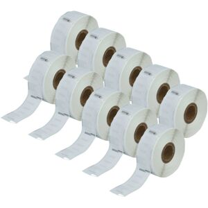 Vhbw - 10x Label Roll 25mm x 54mm (500 Label) compatible with Seiko Smart Label Printer SLP240, SLP410 Label Maker White Vhbw - 10x Label Roll 25mm x 54mm (500 Label) compatible with Seiko Smart Label Printer SLP240, SLP410 Label Maker White