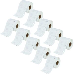 Vhbw - 10x Label Roll 54mm x 11mm (1500 Label) compatible with Dymo LabelWriter 4XL, EL40, SE450, SE300, EL60 Label Maker Vhbw - 10x Label Roll 54mm x 11mm (1500 Label) compatible with Dymo LabelWriter 4XL, EL40, SE450, SE300, EL60 Label Maker