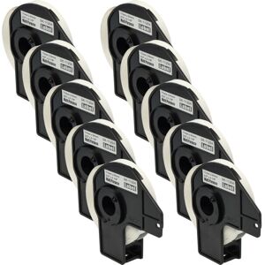 Vhbw - 10x Label Roll with Holder 17mm x 54mm (400 Label) compatible with Brother pt QL500BW, QL-550, QL500BS Label Maker Vhbw - 10x Label Roll with Holder 17mm x 54mm (400 Label) compatible with Brother pt QL500BW, QL-550, QL500BS Label Maker