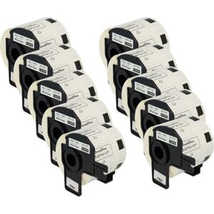 Vhbw - 10x Label Roll with Holder 62mm x 29mm (800 Label) compatible with Brother pt QL-710W, QL-720, QL-700, QL-710 Label Maker Vhbw - 10x Label Roll with Holder 62mm x 29mm (800 Label) compatible with Brother pt QL-710W, QL-720, QL-700, QL-710 Label Maker