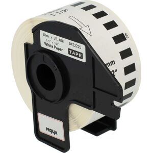 Vhbw - Label Roll with Holder 38mm x 30.48m (1 Label) compatible with Brother pt QL-710W, QL-720, QL720NW Label Maker White Vhbw - Label Roll with Holder 38mm x 30.48m (1 Label) compatible with Brother pt QL-710W, QL-720, QL720NW Label Maker White