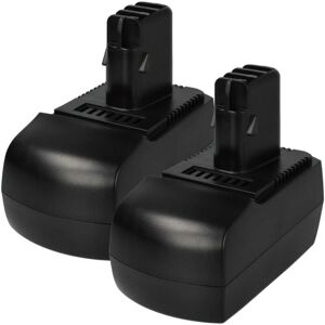 VHBW 2x Battery for Metabo 6.25475 - 14.4V, 2100mAh NiMH VHBW 2x Battery for Metabo 6.25475 - 14.4V, 2100mAh NiMH