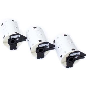 Vhbw - 3x Label Roll with Holder 102mm x 51mm (600 Label) compatible with Brother pt QL-710W, QL-720, QL-700, QL-710 Label Maker Vhbw - 3x Label Roll with Holder 102mm x 51mm (600 Label) compatible with Brother pt QL-710W, QL-720, QL-700, QL-710 Label Maker