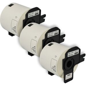Vhbw - 3x Label Roll with Holder 62mm x 100mm (300 Label) compatible with Brother pt QL560VP, QL-570, QL-580 Label Maker White Vhbw - 3x Label Roll with Holder 62mm x 100mm (300 Label) compatible with Brother pt QL560VP, QL-570, QL-580 Label Maker White