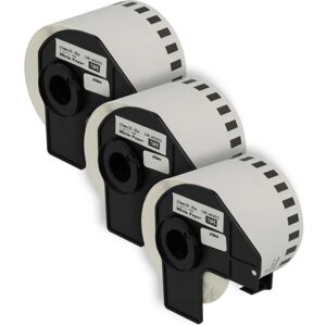 Vhbw - 3x Label Roll with Holder 62mm x 30.48m (1 Label) compatible with Brother pt QL-570 Label Maker - Premium, Removable Vhbw - 3x Label Roll with Holder 62mm x 30.48m (1 Label) compatible with Brother pt QL-570 Label Maker - Premium, Removable