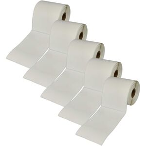 Vhbw - 5x Label Roll 152mm x 102mm (278 Label) compatible with Brother TD-2130, TD-4100N, TD-4100, TD-4000, TD-2130N Label Maker Vhbw - 5x Label Roll 152mm x 102mm (278 Label) compatible with Brother TD-2130, TD-4100N, TD-4100, TD-4000, TD-2130N Label Maker